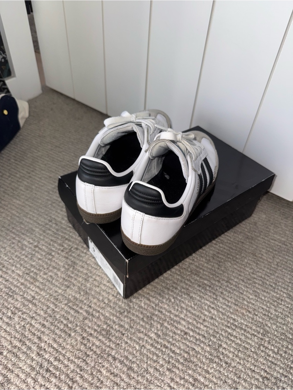 adidas Samba ADV White Black Gum GZ8477 | Men's 9 / Women's 10.5 - Picture 5 of 6